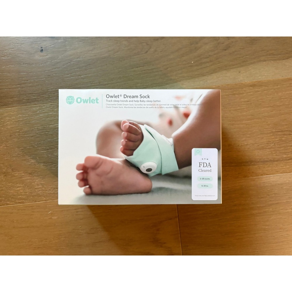 Owlet Dream Sock Smart Baby Sleep Monitor Modern 0-18 Months